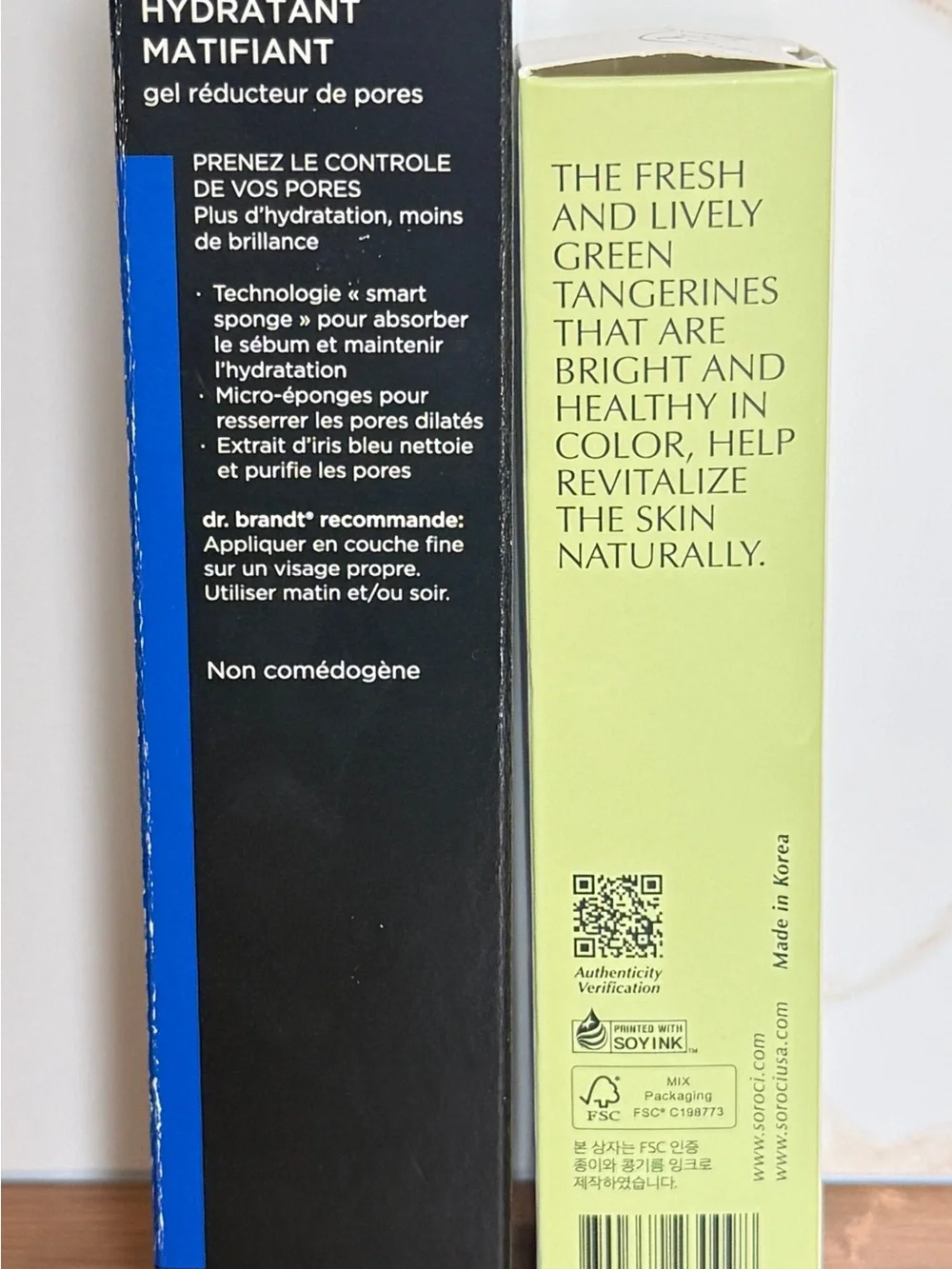 Dr. Brandt + Soroci Skincare Bundle | Mattifying Moisturizer & Brightening Eye